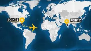 Travel Map Promo Kit | After Efects Project Files