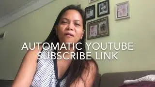How To Make Automatic YouTube Subscribe Link