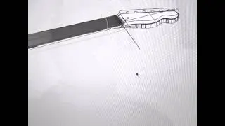 Telecaster neck 3D model