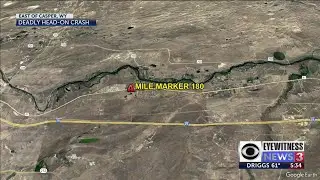 Fatal crash east of Casper