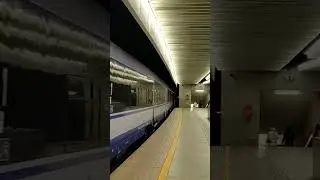 ED160 koniec trasy na Warszawie Centralnej