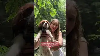 Is it really a successful hike with your dog if someone doesn’t end up covered in mud?! 😳😂 #petsmart