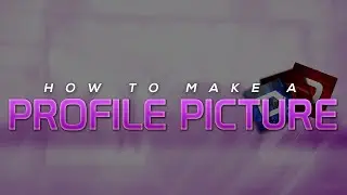 How To Make A BASIC Profile Picture in Photoshop CS6/CC! (2016)