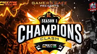 GC CHAMPIONS CLASH !! - REGISTRATION START #freefire #esports #tournament