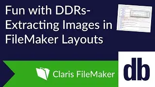Fun with DDRs - Extracting Images in FileMaker Layouts