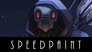 Speedpaint - City Night (Commission)