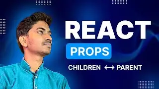 How to pass props in react js | Props from Children  to Parent  | Interview Question