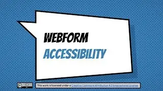 Webform Accessiblity