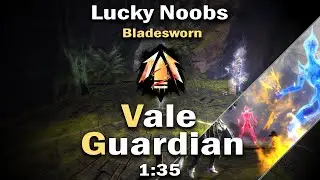 Lucky Noobs [LN] - Vale Guardian 1:35 - Bladesworn PoV