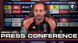 GENOA - BOLOGNA | Conferenza prepartita | SERIE A TIM 2023/24