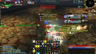 WoW 5.4.8 Арена 2х2 (энх & авар vs дц(прист) & фдк)