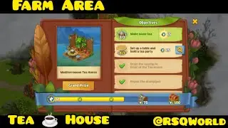 Island Hoppers Jungle Farm game/Lvl 21/Farm Area /Tea ☕ House Built /gameplay Walkthrough