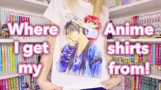 Let's talk about Redbubble | Where I get my anime shirts and more from!