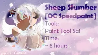 Sheep Slumber [OC Speedpaint]