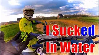 Dumping My Dirt Bike In Water, Again!