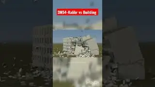🚀3M54 - Kalibr vs Building 🏘️ Missile Damage Simulation 💥