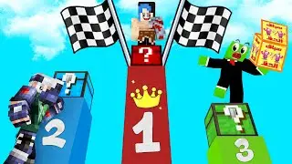 ماين كرافت : سباق الحض الملون 🌈 مع @OtakuG و @Rahumi !؟