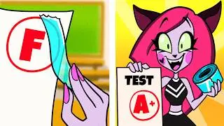 HARD TO BE A GIRL! || Life Situations Only Girls Understand by Teen-Z