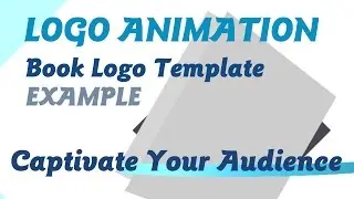 Book Logo Animation Example