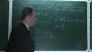 Ildizlar Hisoblashga oid misollar