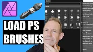Import ABR Brushes From Photoshop Into Affinity Photo | How To Tutorial | Graphicxtras