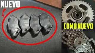 Tacos de goma nuevos + Mantenimiento kit de transmisión moto 110 (Corven energy) - Juan B