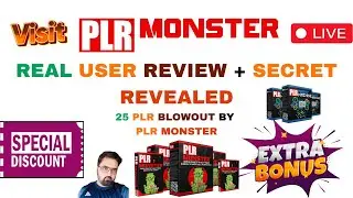 PLR Monster 25 PLR Blowout Review | PLR Monster - 25 PLR Blowout Review | PLR Monster Review 🎁👇