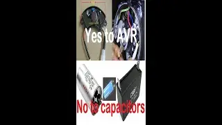 Never buy a generator without AVR. Say no to the capacitor gen #shorts