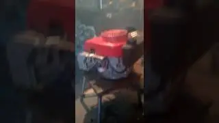 Мотор с самопальным шатуном!