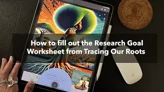 How to use the  Research Goal Worksheet from 