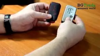 Кожаный чехол "String" для ключей Toyota