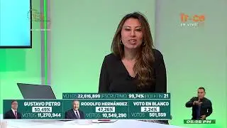 🔴 #EleccionesEnElTrece | Resultados de las elecciones Colombia 2022 (Preconteo)