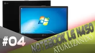 Notebook LG N450 atualizando drivers de video.