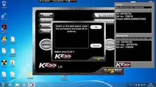 Kess V2  Заливка калиброванной прошивки BMW E39 525d