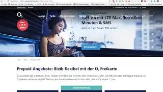 طريقة تفعيل خط O2 في المانيا