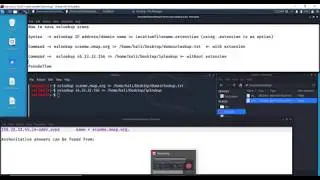 How to save nslookup scan results