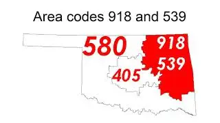 Area Codes 918 And 539