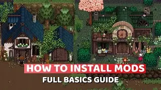 HOW TO ADD MODS TO STARDEW VALLEY ✨ Full Basics Guide ✨ SMAPI, Content Patcher, Configure