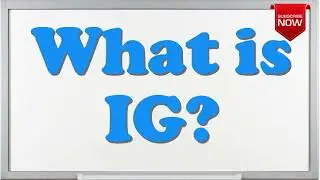 What is the full form of IG?