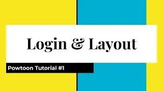 Powtoon 1:  EDU Login