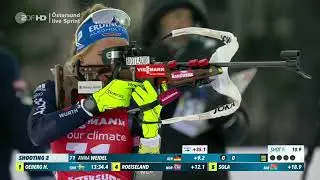 ANNA WEIDEL 19 sec Schießen Sprint Oestersund 2021
