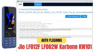 JIO BHARAT LF012F LF062W KARBONN KW101 FLASHING LOGO STOP HANG ISSUE | #jiobharatv2flashtool #kw101