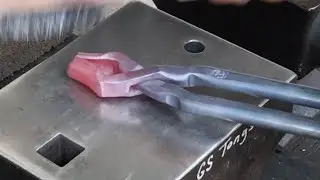 Rivet-less Fixed Size Blacksmith Tong - GS Tongs