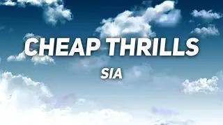 Cheap Thrills - Sia -(🎵 8D audio remix🎵 )