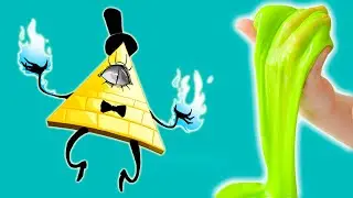 Slime from Gravity Falls against the store. Gravity Falls in real life sosiski show 4 series