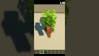 Классное украшение для сада в Minecraft