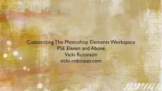 Customizing the Photoshop Elements Workspace