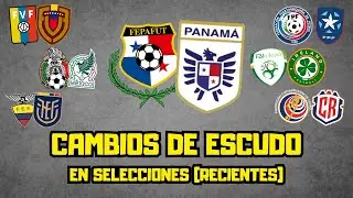 PANAMÁ Y OTRAS SELECCIONES QUE CAMBIARON DE ESCUDO (recientemente)