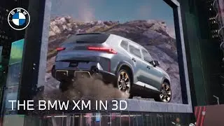 Experience the BMW XM in Times Square 3D