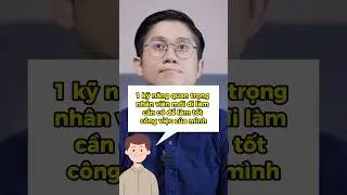 1 kỹ năng quan trọng nhân viên mới cần có để làm tốt công việc của mình. #huynhduykhuong